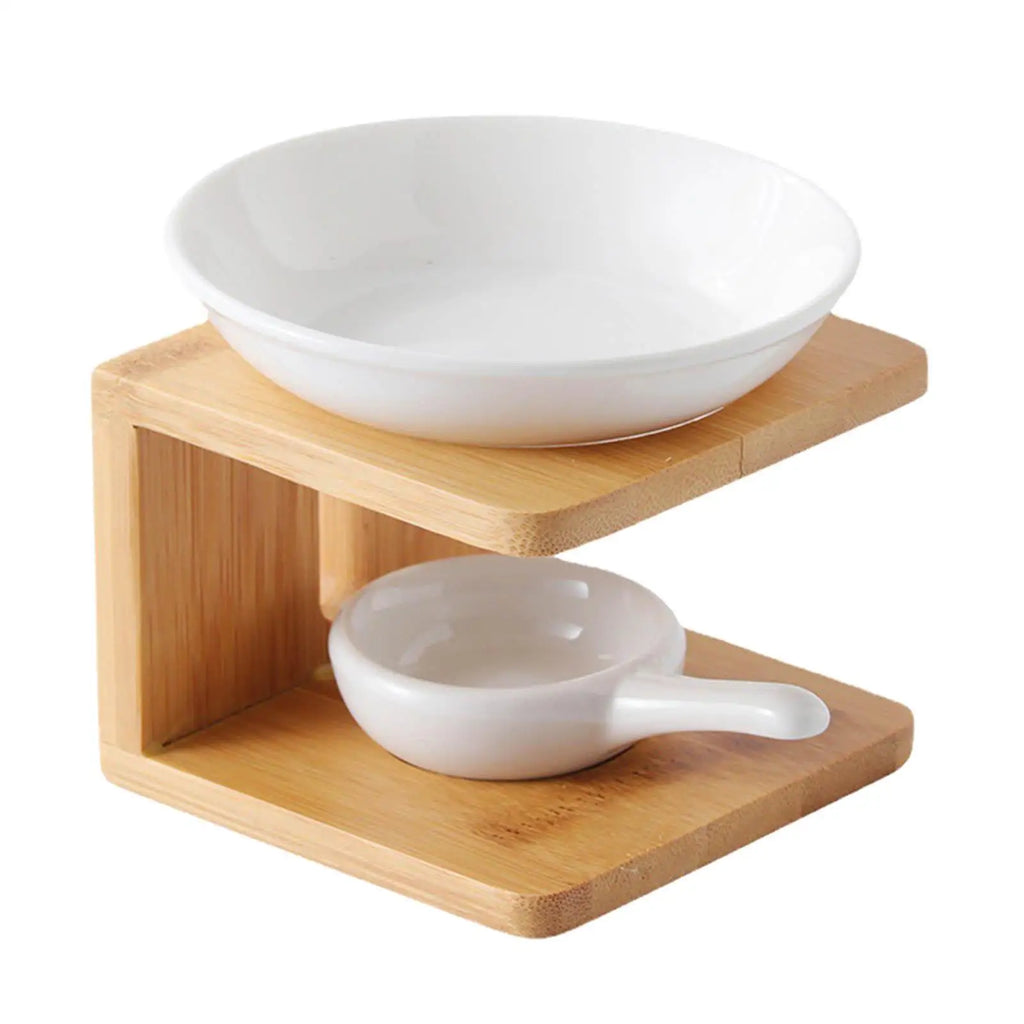 Ceramic Essential Oil Burner with Tealight Holder - Your Ritual Hub 