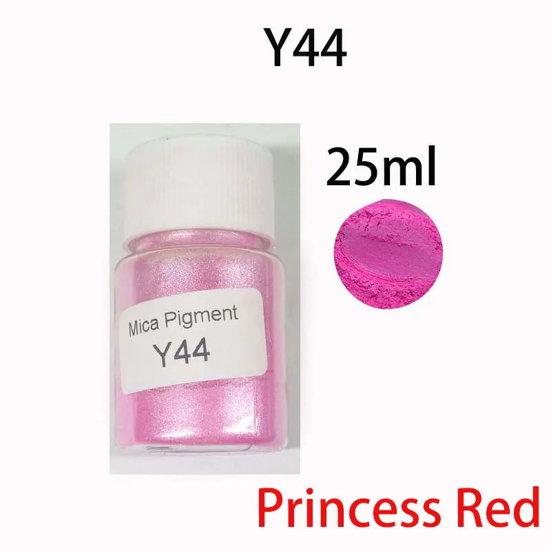 Mica Pigment Powder, 26 Colors for Soap, Candles & Crafts