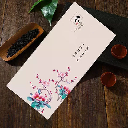 Premium Retro Painted Tea Cloth — 30×18cm