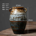 Retro Ceramic Vase — Handcrafted Hydroponics & Flower Arrangement | Your Ritual Hub