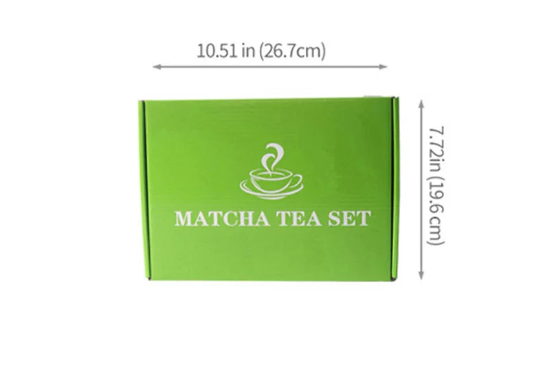Japanese Matcha Tea Set 8pcs Ceramic Bowl Bamboo Whisk Spoon Electric Brush Complete Matcha Starter Kit for Tea Ceremony
