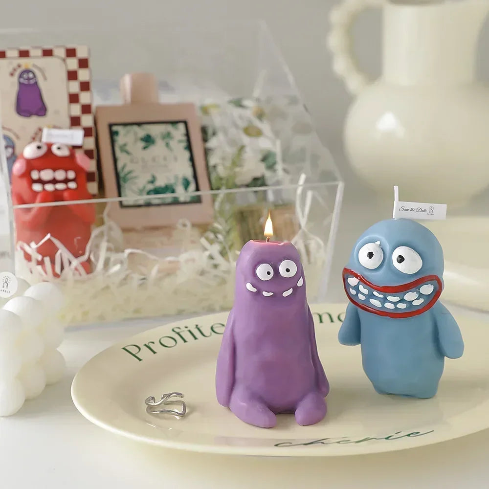 Earthlings Monster Candles Fun Creative Birthday Gifts Handmade Aromatherapy Candles - Your Ritual Hub 