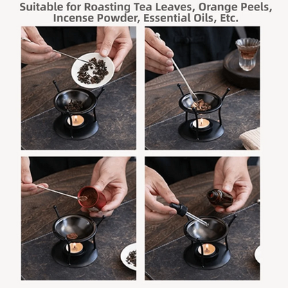 Retro Polygon Metal Aromatherapy Oil Burner