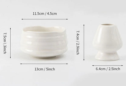 5-Piece Spotted Day-Style Matcha Blender Set