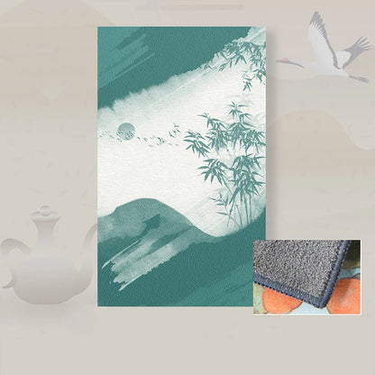 Premium Retro Painted Tea Cloth — 30×18cm