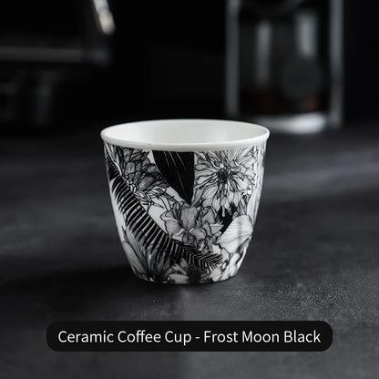 BINCOO Ceramic Coffee Cup Jungle Flower Series