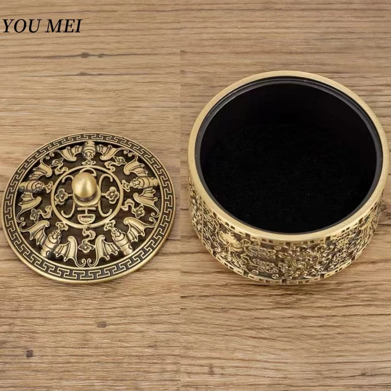 Buddhist Bronze Carved Incense Burner - Your Ritual Hub 