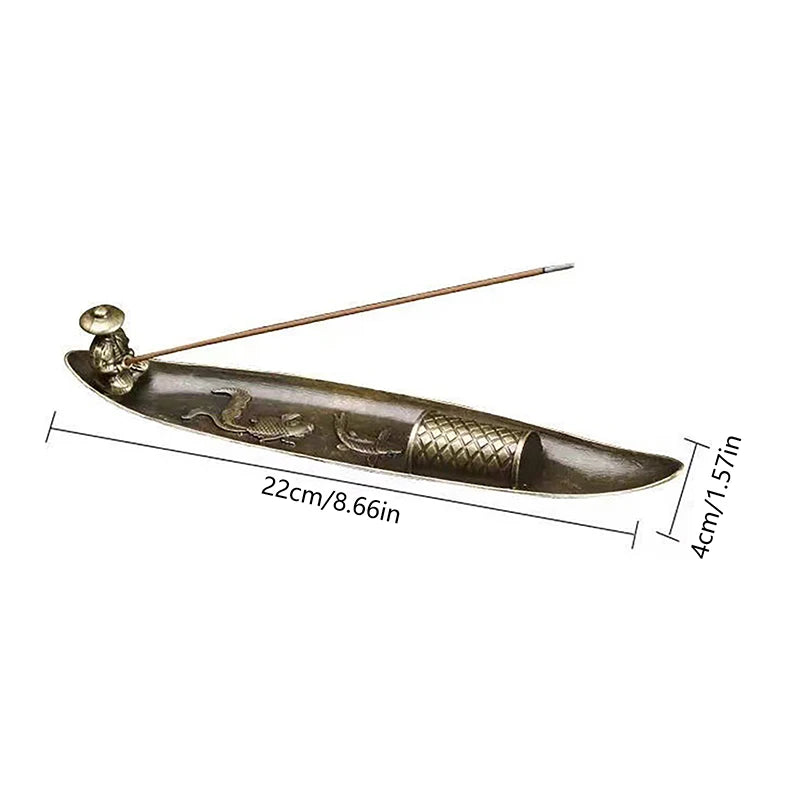 Japanese Fishing Boat Incense Stick Holder - Your Ritual Hub 