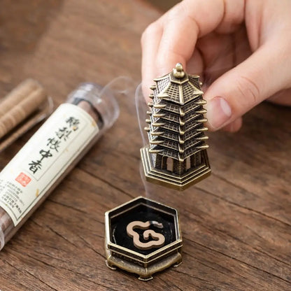 Chinese Style Zinc Alloy Incense Burner