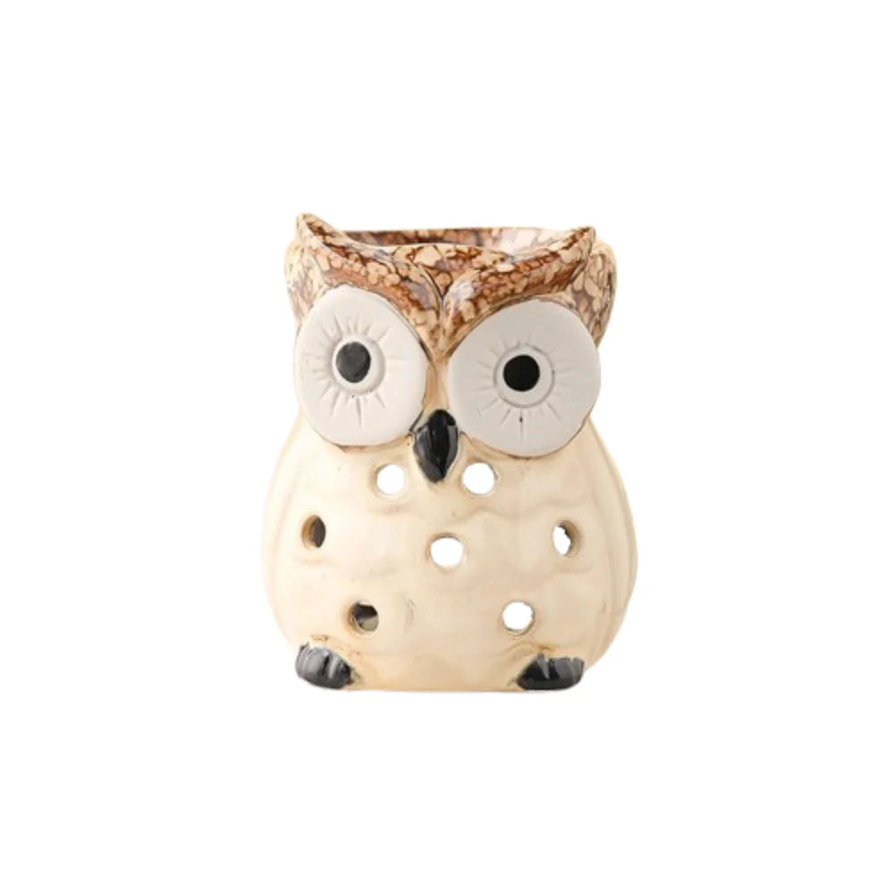 Ceramic Owl Aromatherapy Stove Eco-Friendly Heat Resistant Incense Candle - Your Ritual Hub 