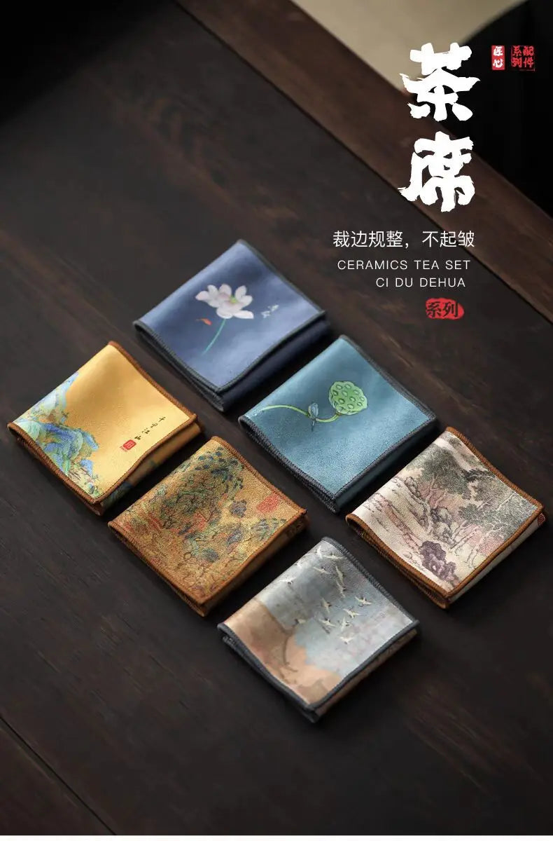 Thickened Double-Sided Absorbent Tea Cloth - Your Ritual Hub 