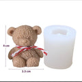 Cute Bear Candle Making Mould 3D - Your Ritual Hub 
