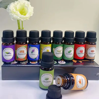 Natural Aromatherapy Essential Oil Set