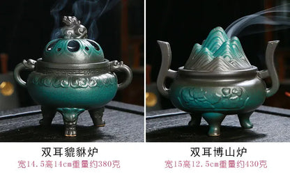Antique Ceramic Chinese Incense Burner
