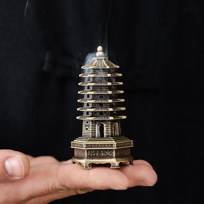 Chinese Style Zinc Alloy Incense Burner