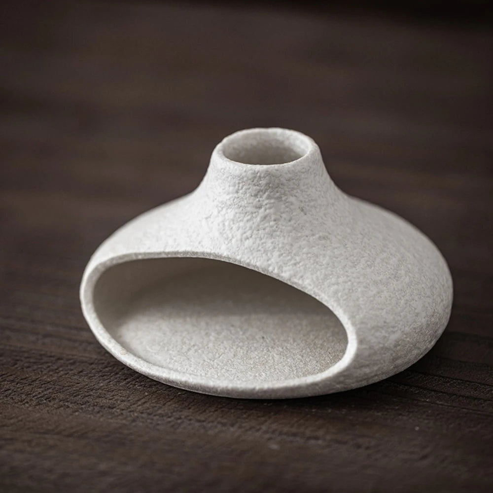 Small Chimney Fireplace Ceramic Aroma Diffuser Incense Burner Aroma Burner - Your Ritual Hub 