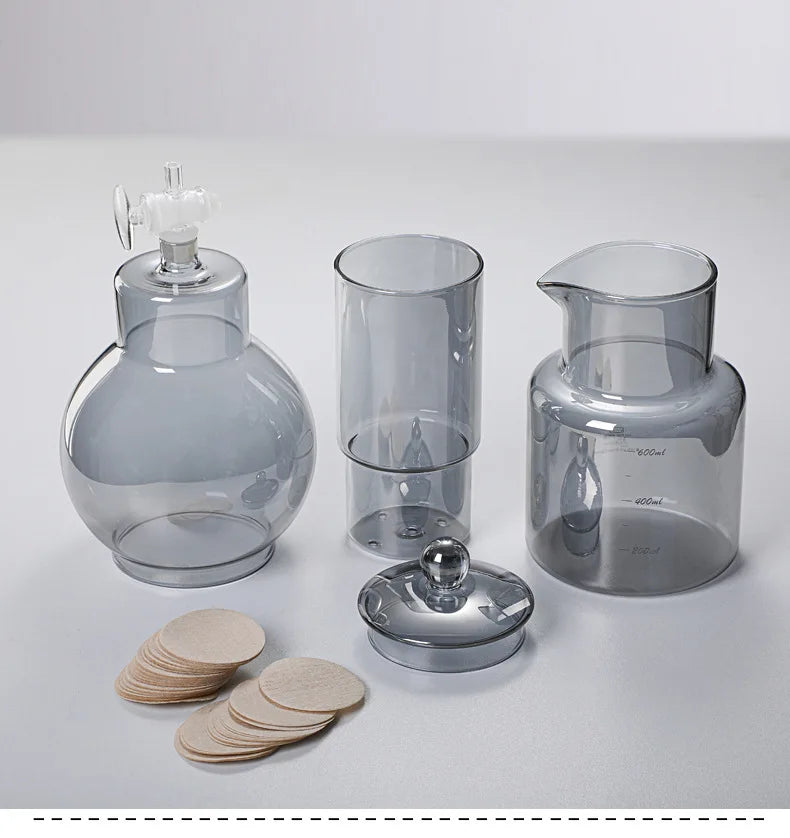 Cold Brew Coffee Pot Set with Filter Glass Dripper ICED Coffee Pot Maker