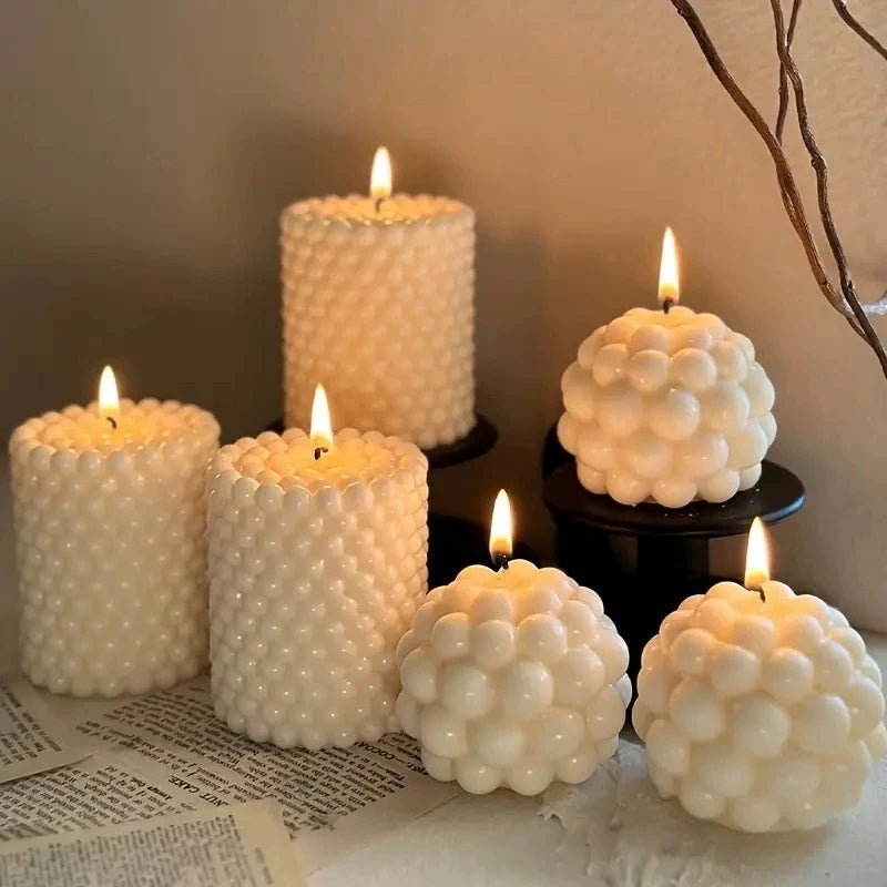 Handmade Nordic Bubble Soy Wax Candle
