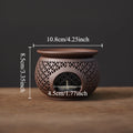 Carved Porcelain Aromatherapy & Incense Burner