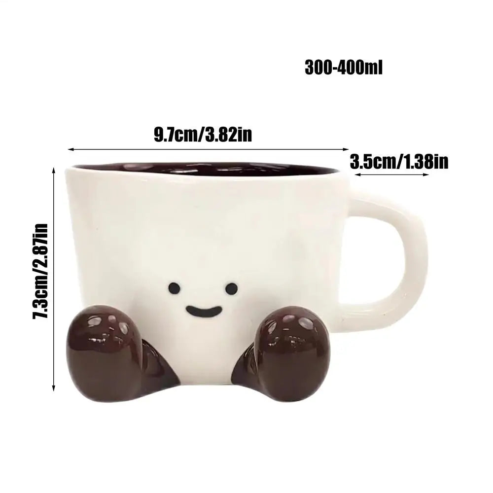 Funny Coffee Mug Adorable Home Kitchen Drinkware Ceramic
