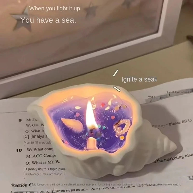 Sea Shell Aromatherapy Candle