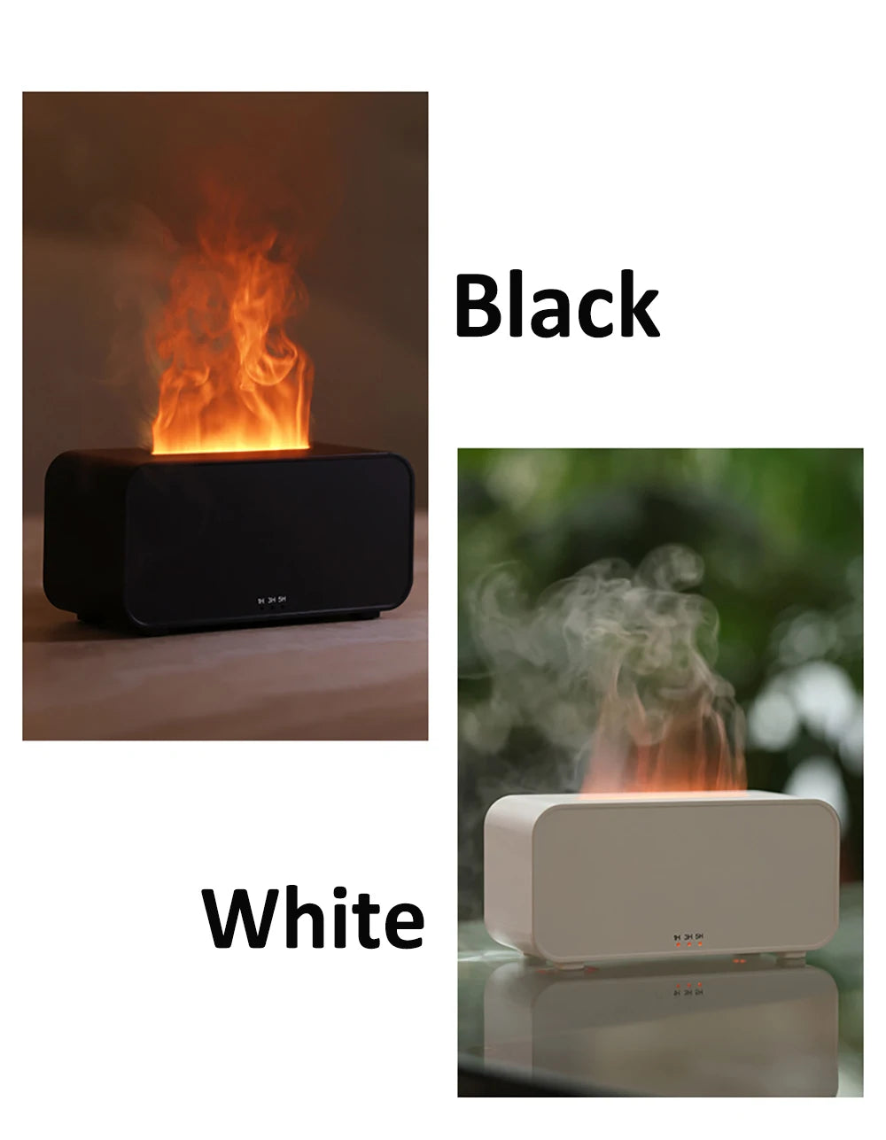 Air Aroma Humidifier Diffuser Essential Oils Humidifiers With LED Light - Your Ritual Hub 