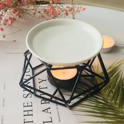 Aromatic Oil Burner Wax Melt Burners Geometric