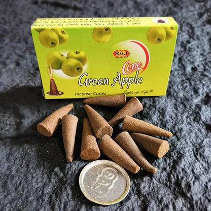 Handmade Indian Incense Frankincense Patchouli Tower Incense Cones with Metal Incense Base Buddhist Ornaments Home Fragrance
