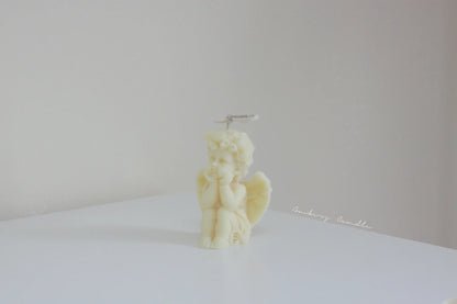 Cupid Angel Scented Soy Wax Candle — Decorative Art
