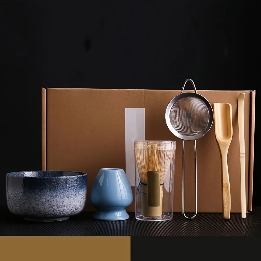 6PCS/Set Japanese-style Matcha set - Your Ritual Hub 