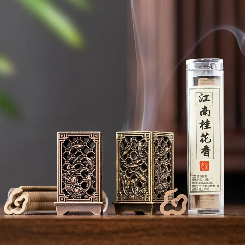 Chinese Style Zinc Alloy Incense Burner