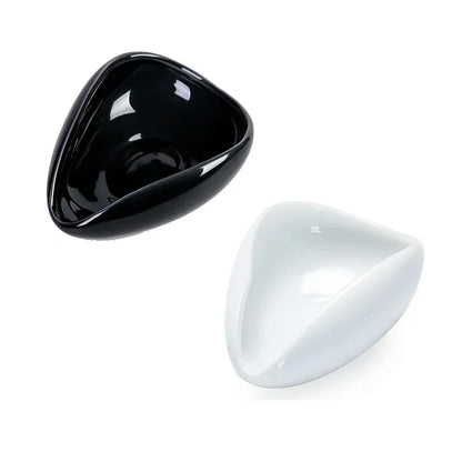 Coffee Bean Measuring Cup Ceramic Weighing Tray Coffee Powder Dosage Tray