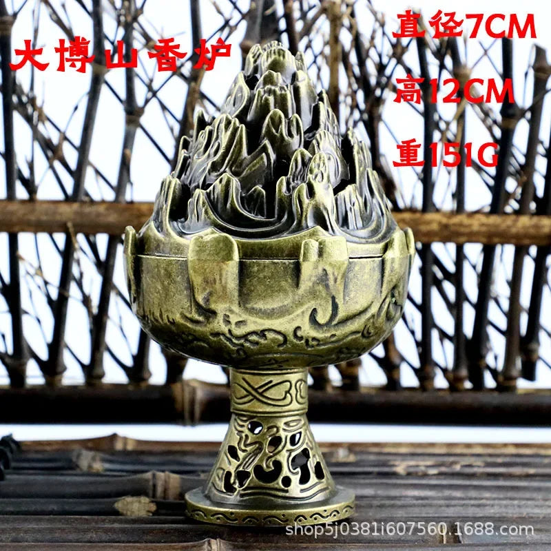 Lotus Buddhist Incense Burner Censer - Your Ritual Hub 
