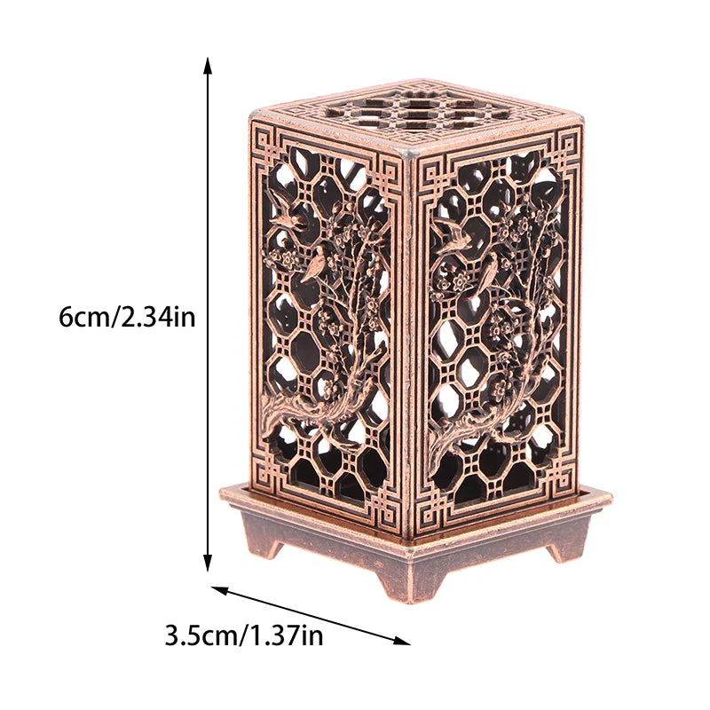 Metal Incense Holder Square Vertical - Your Ritual Hub 