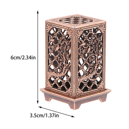 Metal Incense Holder Square Vertical