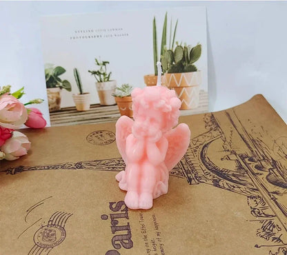 Cupid Angel Scented Soy Wax Candle — Decorative Art