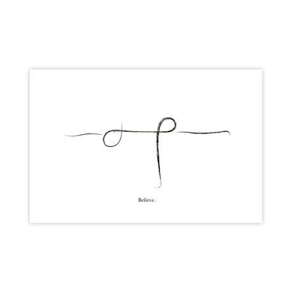Yoga Wall Art Print Meditation Poster Yoga Symbol Breath Quote