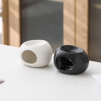 Minimalist European Ceramic Essential Oil Burner