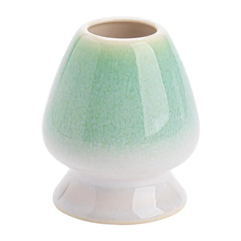 Ceramic Japanese Matcha Whisk & Teaspoon Holder Stand