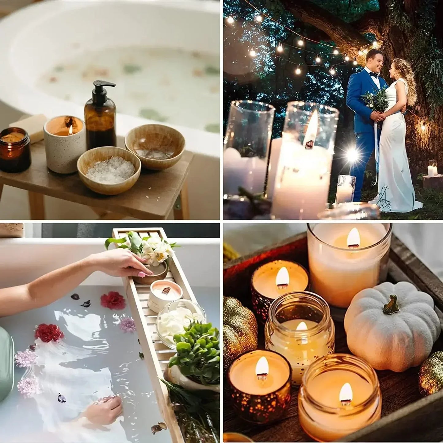 Wood Wick Soy Candle DIY Kit — Handcrafted Aromatic
