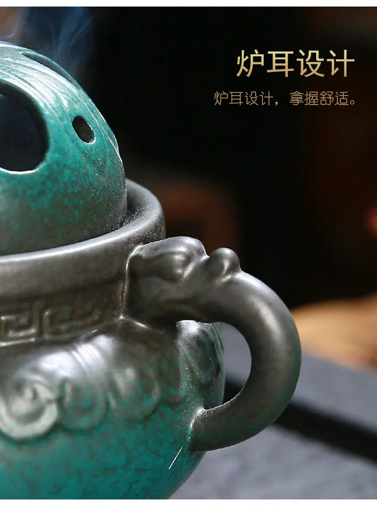 Antique Ceramic Chinese Incense Burner
