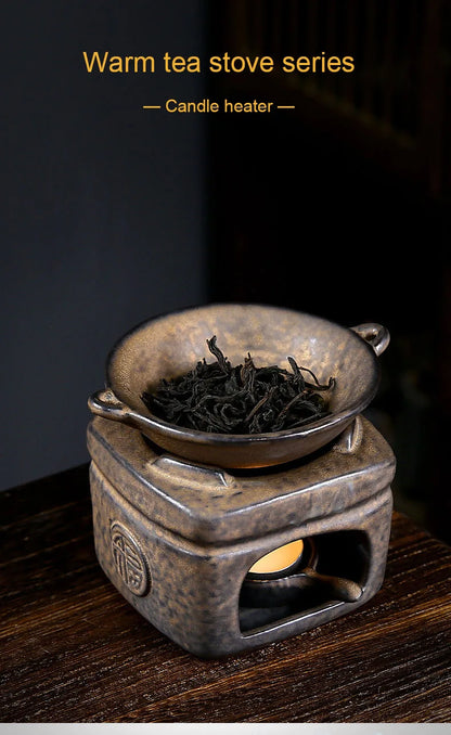 Japanese Retro Fireproof Incense Burner & Wax Heater