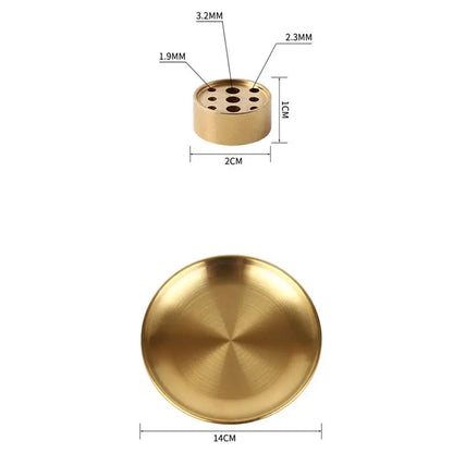 ABJI-4Pcs Burner, Incense Holder For Incense Sticks