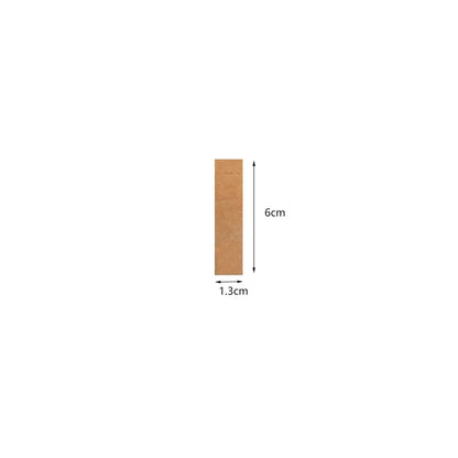 50-Pack Wooden Candle Wicks — Multi-Size with Sustainer Tabs