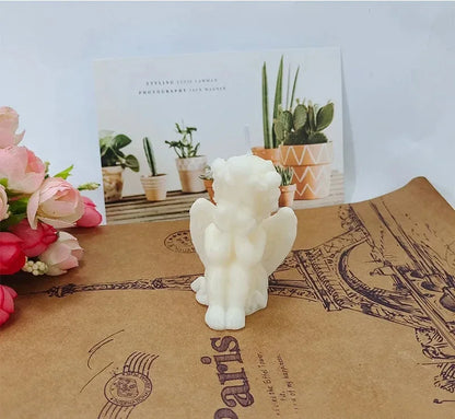 Cupid Angel Scented Soy Wax Candle — Decorative Art