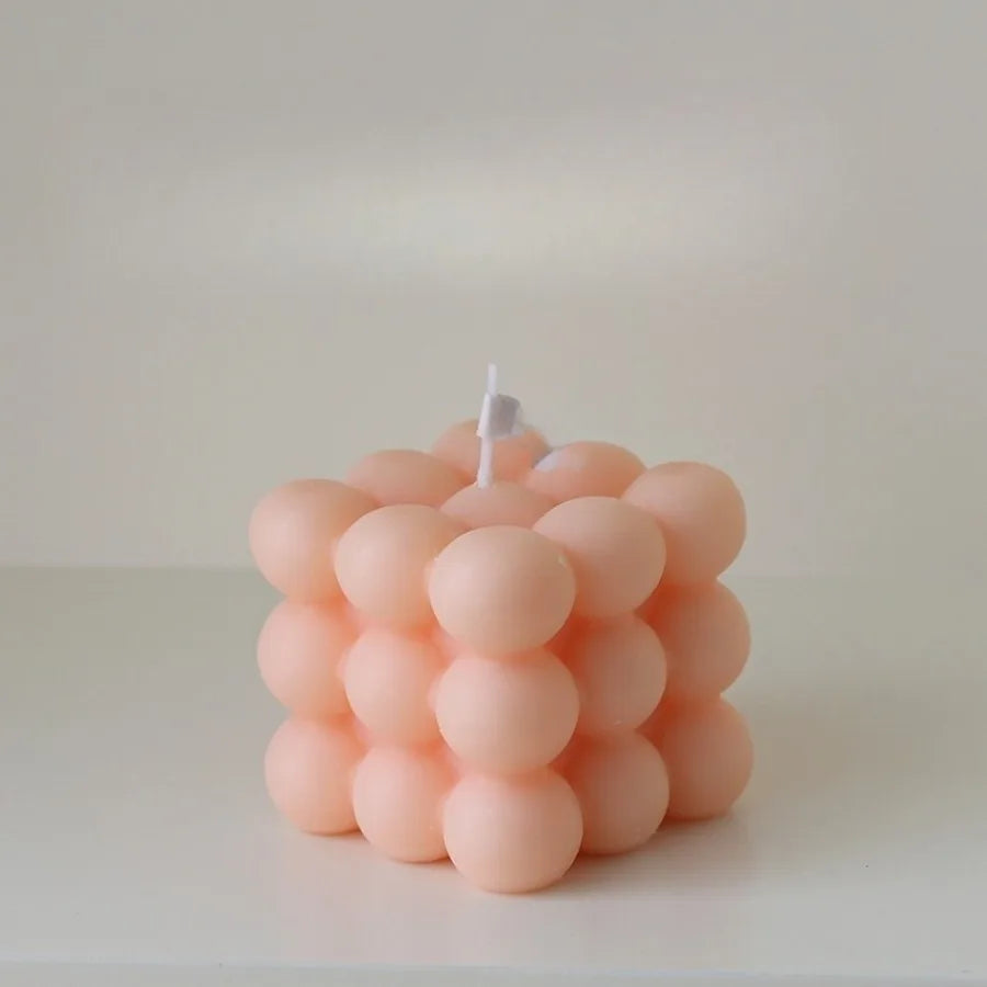 Bubble Cube Scented Soy Wax Candle