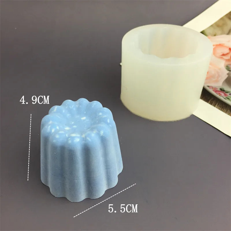 Sweet Dessert Cake Silicone Candle Mold for Handmade Soap Resin Epoxy Plaster Chocolate Party Decor DIY Mould Gift Wax Making - Your Ritual Hub 