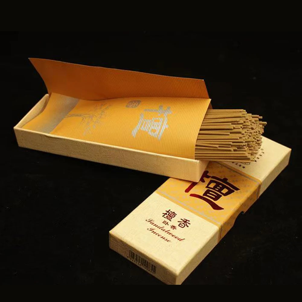 Tibetan Incense Sticks – Sacred Scents Gift Box | 200 pcs | White Sandalwood, Medicine Buddha & Tibetan Medicine