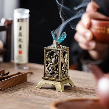Chinese Style Zinc Alloy Incense Burner