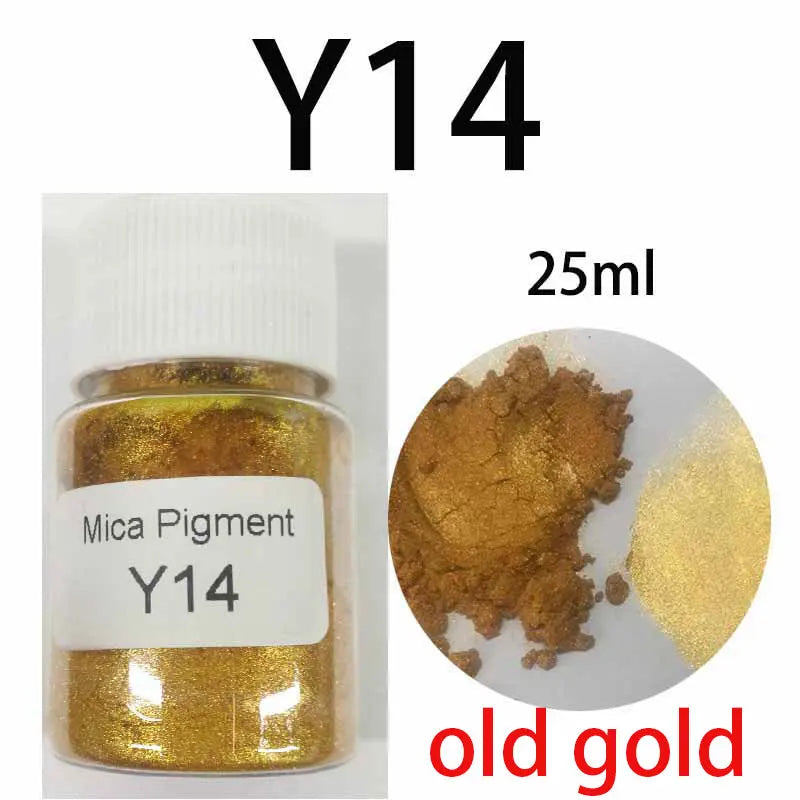 Mica Pigment Powder, 26 Colors for Soap, Candles & Crafts